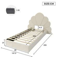 Bed Bases & Foundations - Beige - View 6