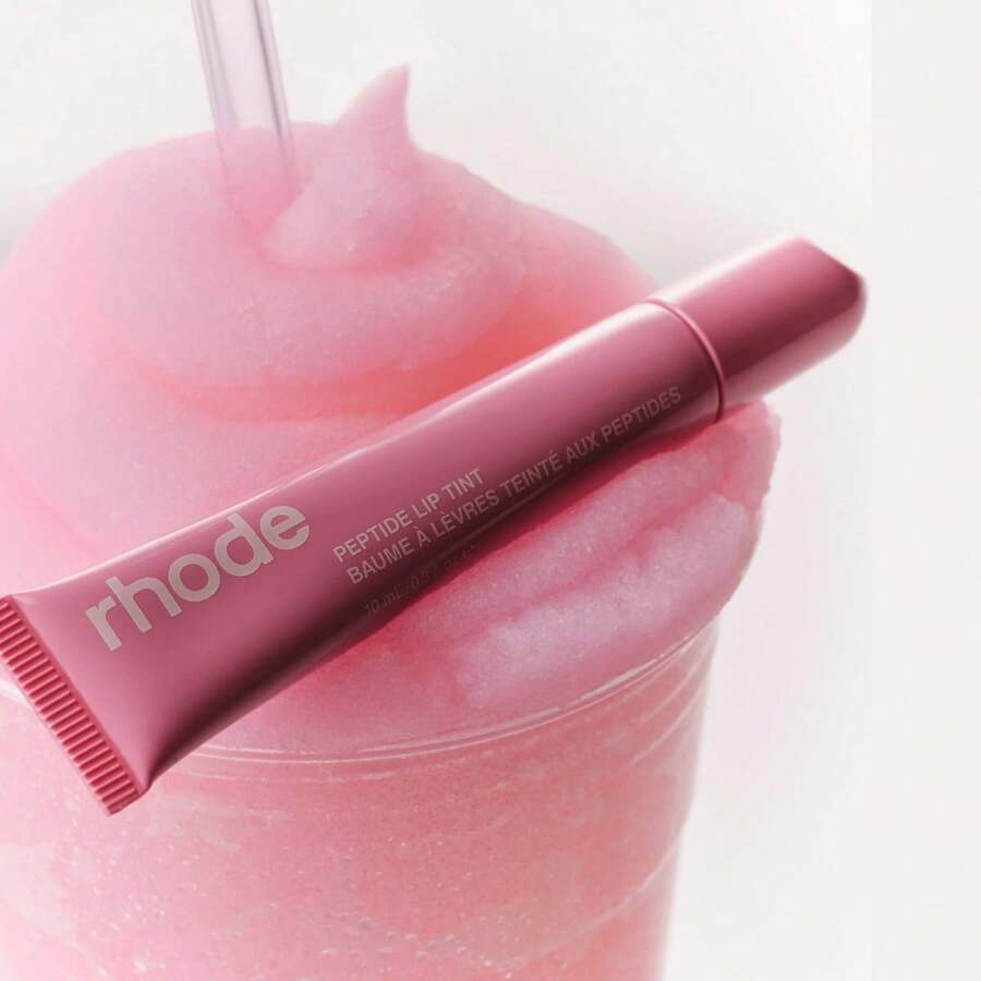 Rhode - Ribbon Peptide Lip Tint - Light Pink Lip Gloss, Romantic Tint, Hydrating And Glossy - Ribbon - 查看 1