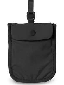 Portefeuille de soutien-gorge invisible à la mode - Fente pour carte avec blocage RFID, plusieurs couleurs disponibles, doux et respectueux de la peau, réglable, avec fermeture à pression pour empêcher les objets de tomber, léger et respirant, sans sensation de corps étranger, lavable, réutilisable, sac de rangement de voyage et poche invisible dédiée au passeport - Multicolore - Voir 7