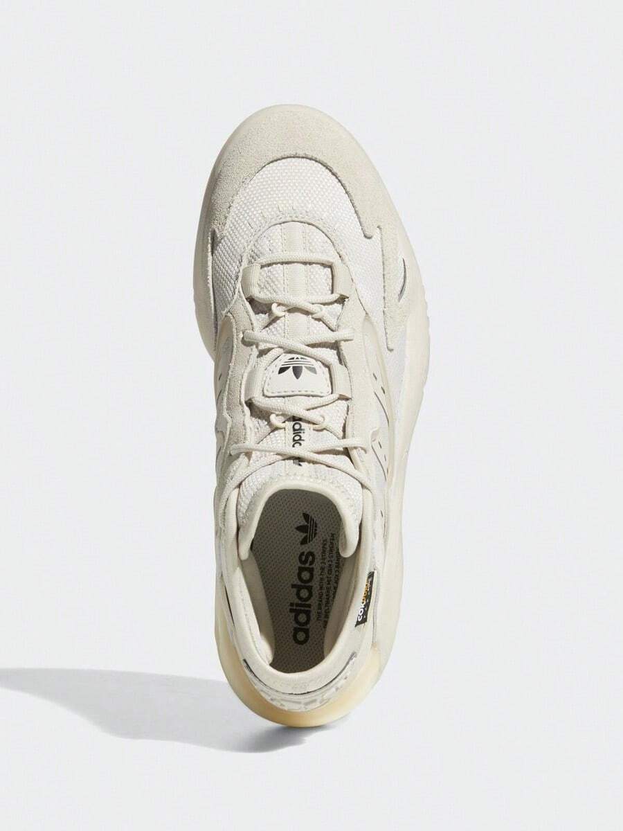 Adidas Sepatu Olahraga Unisex Musim Semi/Gugur, Sepatu Sneaker Kasual Tebal Nyaman untuk Latihan Basket GX0783 - Cokelat bening/putih kekuningan/hitam No. 1 - View 1