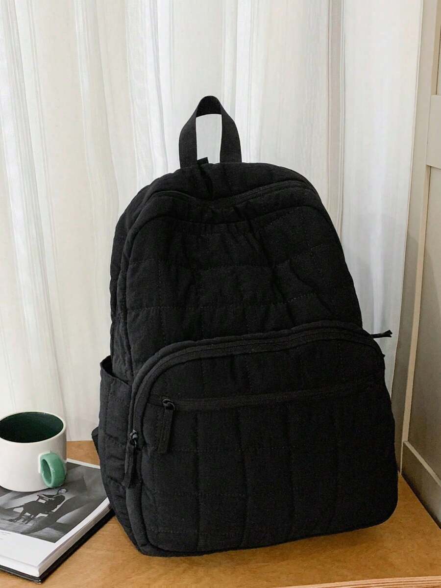 Outdoor Lightweight Backpack - Black - View 1