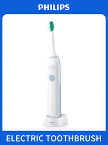 PHILIPS Sonicare HX3215/08 電動牙刷 可充電式音波牙刷 14天電池續航力 成人適用 男士女士家庭禮物 生日聖誕禮品 - 白色 - 查看 6