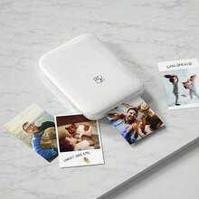 HPRT MT53 Mini 3-Inch Adhesive Photo Paper | Inkless Printing Technology | Scrapbook Collage/Phone Case Decoration/Gift Message Sticker | Pocket Size Portable | Create Exclusive Instant Photo Style - View 8