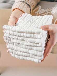 5/1pc Durable Non-Stick Oil-Absorbing Mesh Kitchen Cloth - High-Efficiency Cleaning Cloth With Textured Surface Design For Enhanced Water Absorption, Perfectly Removes Grease From Dishes And Surfaces. This Cloth Is Lint-Free, Highly Absorbent, Easy To Clean, And Ideal For Wiping Dining Tables. Thickened Kitchen Scouring Cloth. - Multicolor - View 4