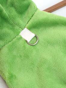 PETCIRCLE 1PC Pet Clothes Autumn/Winter New Small Dog Puppy Cat Cute Style Holiday Atmosphere Plush Christmas Cape - Christmas Tree - Green - View 6