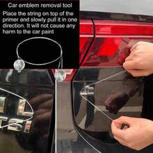 Car Emblem Removal Tool Emblem Remover Emblem Remover No-Scratch Pry Tool Car Emblem Removal Kit For Vehicle Logo Badge Paste - Single Attribute - View 3
