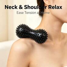 PVC Peanut Spiky Massage Acupressure Grip Ball, Spiked Fascia Yoga Ball, Inflatable Hedgehog Fitness Ball - Multicolor - View 4
