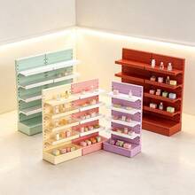 花架小型模型 娃娃屋家具 DIY 仿真迷你展示架 迷你廚具蛋糕櫃 收納架 搭配仿真廚房 迷你家居裝飾架 - C - 查看 7