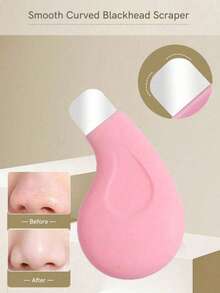 3/2/1pc Manual Blackhead Remover, Blackhead Cleaning Tool, Blackhead Scraper, Deep Pore Cleansing Scraper, Blackhead Extractor, Skin Cleaning Tool, Beauty Care, Salon Grade Use, Manual Pore Cleaner - Multicolor - View 4