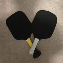 2pcs Pickleball Paddle Cover Set, Durable Neoprene Universal Paddle Protector, Anti-Scratch Paddle Cover - Black - View 6