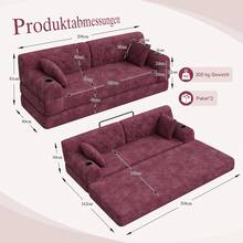 Sofas & Couches - Red - View 2