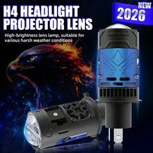 Heyword 2PCS/1PC Lampu Depan Mobil LED Mini Dual-Light Terfokus Kecerahan Tinggi untuk Sepeda Motor H4 Model Universal - Putih Dingin 6000K - View 5