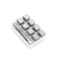 ENSSU 304 Stainless Steel Ice Cubes, Summer Cooling Tool Suitable For Whiskey And Other Beverages, Quick Freezing, Reusable, Ideal For Gifts And Celebrations - Multicolor - View 17