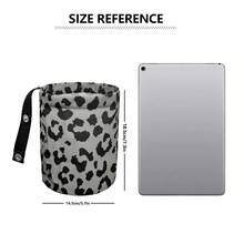 Cesto de Armazenamento para Carro, Bolsa de Armazenamento Pendurada de Tecido, Floral Vintage, Design de Fecho de Pressão Pendurado, Cesto de Armazenamento de Mesa, Pode Ser Usado Como Pequena Lixeira, Lixeira de Carro, Uso Diário - Multicolorido - Visão 2