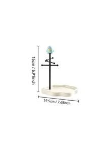1pc Cute Shark Cloud Jewelry Display Stand Creative Desktop Jewelry Organizer Earring Necklace Storage Decorative Ornament - Multicolor - View 7