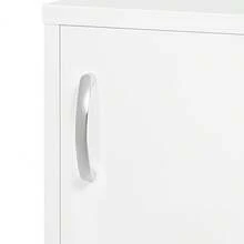 Bathroom Vanities & Medicine Cabinets - 白色 + 鋼鐵 - 查看 6