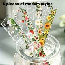 5.91 Inch Transparent Acrylic Ruler, Clear Centimeter Scale, Easy To Read, Durable, Suitable For Elementary And Middle School Students, Classroom Drawing And Measurement, Teacher's Office, Daily Marking, Learning Stationery - A - View 13