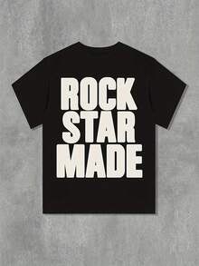 Men T-Shirts - 黑色 - 查看 1