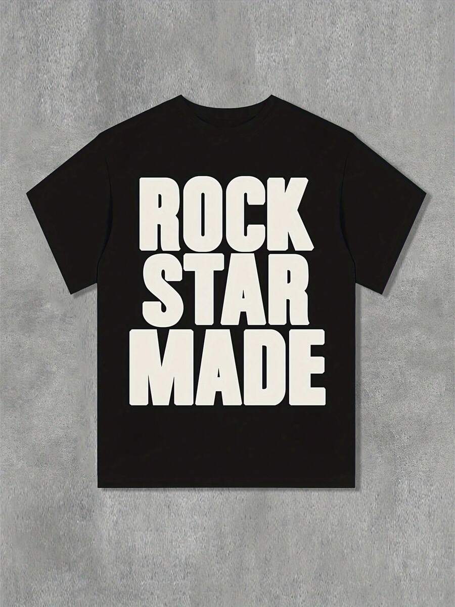 Men T-Shirts - 黑色 - 查看 1
