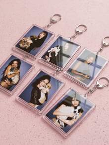 1/6pcs KATSEYE Acrylic Keychains, Girl Group, Manon Sophia Daniela Lara Megan Yoonchae, K-Pop Friendship Bag Charms, Tour Merchandise, Concert Essentials, Tour Must-Haves, Fan Support Items, Fan Freebies, Perfect Decoration For Concert Bags, Perfect Gift For Fans, Party Favors - Multicolor - View 4