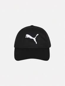 Puma Unisex ESS Sports Curved Brim Cap 02599801 - Black - View 1