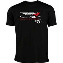 2025 Aprilia TRACKHOUSE Motorcycle Team Uniforms Fans Sportswear Men Boys Breathable Round Neck Short Sleeve Casual T-Shirt - Shape - View 1