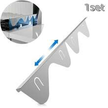 1/2pcs 27.5 Inch Stainless Steel Gap Cover, Kitchen Tool Stainless Steel Slot Cover, Gap Filler Material, Gas Stove Gap Cover, Stove Countertop Gap Keeper For Clean Countertop - View 9
