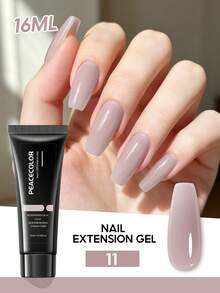 PEACECOLOR 16ml Poly Nail Extension Gel, UV LED Cured Quick Building Builder Gel For Nail Extension & Manicure, Multiple Colors Available, Hard Gel For Beginner Home DIY & Professional Salon Nail Art - Multicolor - View 29