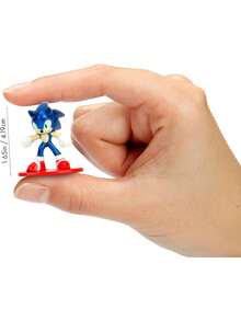 Jada Toys -TheHedgehog Nano Metalfigs Mini Figure Collection, Random Die-Cast Game Characters, Tails, Shadow And More Classic Characters, Collectible Figures, Video Game Fan Display Decor, Birthday Christmas Gift Idea - Random 1 Pack - View 3