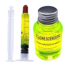 60ml Car Air Conditioner Leak Fluorescent Car Air Conditioning Repair Oil Light Pipeline Detection Tracer Tool - 2.5ml - View 1