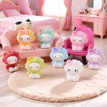 SANRIO 1pc Mystery Blind Box Decoration - Mini Colorful Resin Collectible Figurine Doll, Q-Version Design, Collectible Ornament Can Be Used As Pendant, Keychain, Gift Bag, Suitable For Home, Car, Party Decoration, Bingo Game Prize, Back To School Small Gift, Birthday, Halloween, Party Gift - A Perfect Gift, Random Packaging - Multicolor - View 7