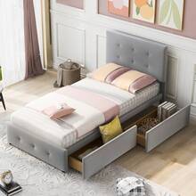 Bed Bases & Foundations - Grey - View 2