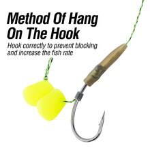 90Pcs Carp Fishing Rig Box Set Ready Tied Hair Rigs For Common Mirror And Grass Carp - CFA001 - View 8