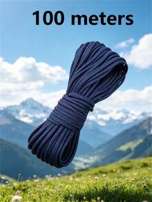 10M/50M/100M Nylon Paracord, 4mm 7-Strand - Non-Elastic Woven Rope, Suitable For Outdoor Training, Camping And DIY Activities - Multicolor - View 82