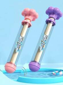 Summer Fireworks Water Gun, Pull-Out Design, Large Capacity Water Storage, Plastic Water Cannon, Suitable For Swimming Pool, Beach Party, Outdoor Group Games, Water Fight, Water Park, Holiday Essential, Outdoor Rafting Equipment - Multicolor - View 14