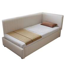 Sofa Bed Frame Beige 199 X 101 X 82.5 Cm - Beige - View 7