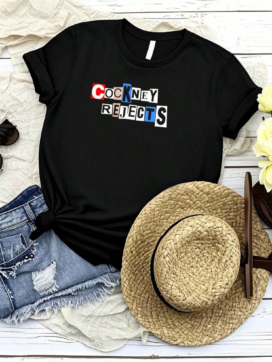 Women T-Shirts - 黑色 - 查看 1