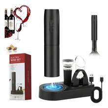 Electric Wine Bottle & Can Openers - Black - View 10