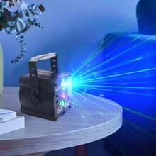 Party Lights Disco Ball RGB Sound-Activated Laser Light DJ Projector With Remote Control, Suitable For Christmas, Club Party, Birthday Gift, Karaoke KTV Bar, Dance Party, Halloween Party Decoration - USB Plug-in Model - View 8