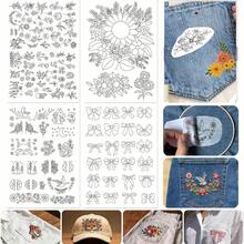LAMYA Patemby Modern Embroidery Pattern Set, Geometric & Boho Designs, Printable PDF, DIY Home Decor Gift For Her - 5735 - View 2