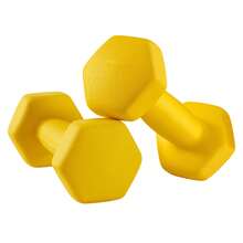 SONGMICS Strength Training Dumbbell Rack - Yellow - View 2