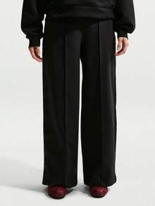 Nike 24.7 PerfectStretch Dri-FIT Women's High-Waist Button-Front Yoga Pants II 5324-010 - Black - View 2