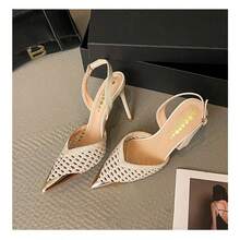Women Heeled Sandals - 杏色 - 查看 6