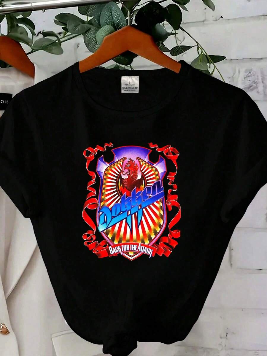 Women T-Shirts - 黑色 - 查看 1
