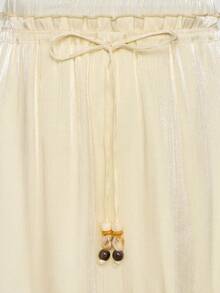 Adidas Originals Women's LONG SKIRT Knitted Sports Skirt LD6439 - White - View 4