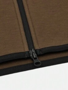 Nike Men's AS M NK TECH FLC PRO WR FZ JKT Knit Sweatshirt Jacket IF1326-212 - Brown - View 5
