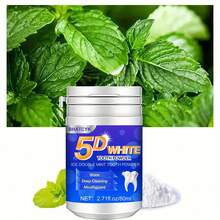 BHATCYK 1pc 3 DAYS Teeth Cleaning Powder, Teeth Whitening ,Teeth Polishing Tooth Deep CleaningPowder,Teeth Polishing Tooth Deep CleaningPowder,Travel - Mint - View 10