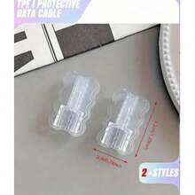 10 buah Pelindung Kabel Resin TPU: Lindungi Kabel Anda dari Kerusakan dan Lepas, Gaya Instan - Beraneka warna - View 4