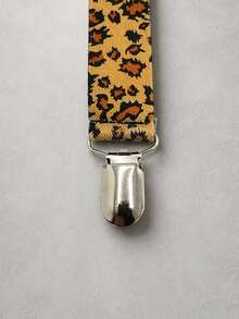 Men's 2.5cm High Elasticity Suspenders - Ginger - View 3