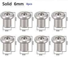 4/8pcs 6/8/10/12mm Panel Furniture Positioning Carpentry Dowel Tips Round Log Pin DIY Locator Center Punching Accessories - A - View 22